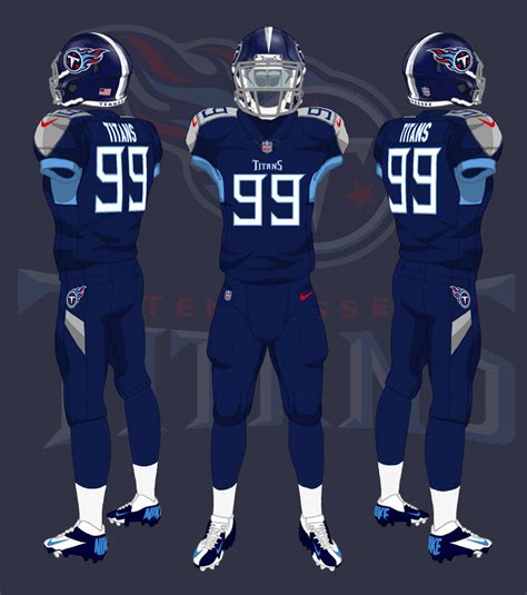 Tennessee Titans uniforms by CoachFieldsOfNOLA on DeviantArt