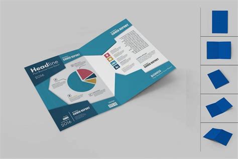 25 Best Bifold Brochure Mockups for Realistic Presentations - Colorlib