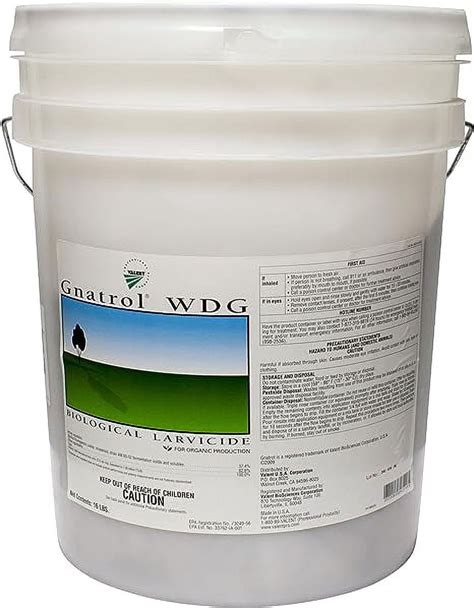 Gnatrol WDG Insecticide - OMRI Listed Fungus Gnat Larvae Control - 16 lb Pail by NuFarm in Nepal ...