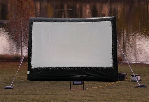 6*4 m Outdoor Inflatable Movie Screen / Projection Film Screen For ...