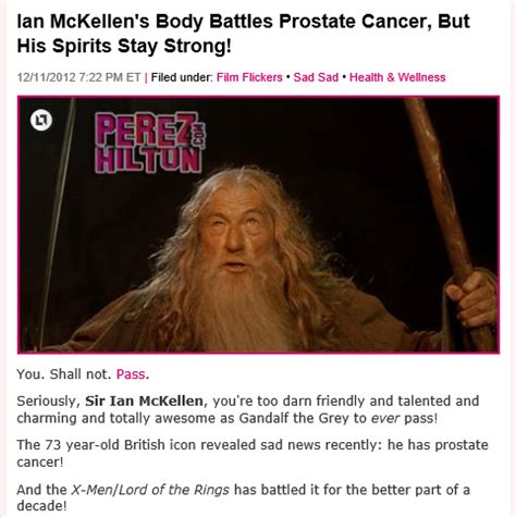 Ian Mckellen Quotes. QuotesGram