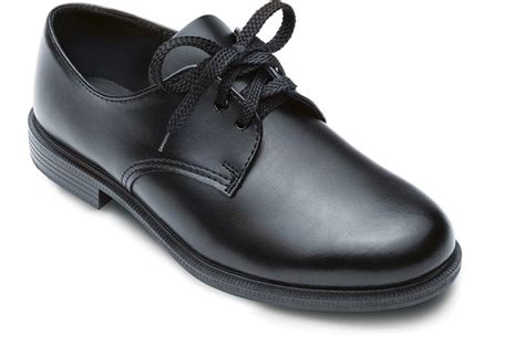 Buccaneer Lace Up School Shoes - Black – Gem Schoolwear