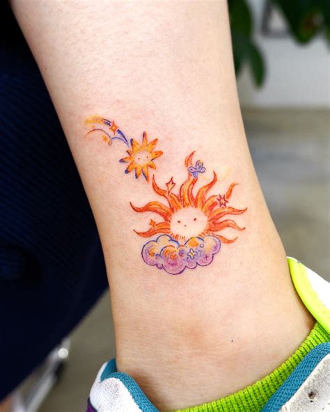 Share 68+ tangled sun tattoo best - in.cdgdbentre