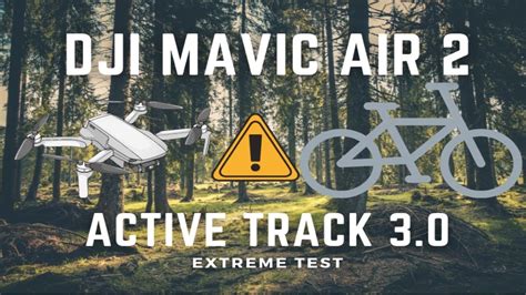 DJI Mavic Air 2 | Extreme Test Active Track 3.0 | APAS 3.0 | Bike - YouTube