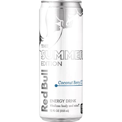 (1 Can) Red Bull Energy Drink, Coconut Berry, 12 Fl Oz, Coconut Edition - Walmart.com