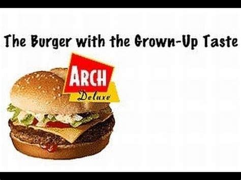 Échec de la marque - Mcdonalds arch deluxe - Comment arch deluxe a ...