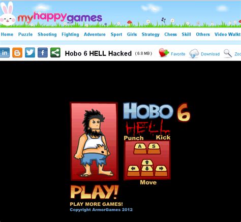 Play Hobo 6 HELL Hacked game online free | PopFreeGames - the Coolest Popular Free Games Online