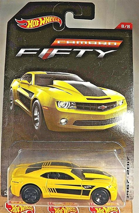 2017 Hot Wheels Camaro Fifty Series 8/8 '13 COPO CAMARO Yellow w/Black ...