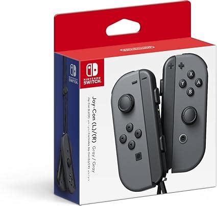 Joy-Con Controller (L/R): Gray for Nintendo Switch: Amazon.co.uk: PC ...