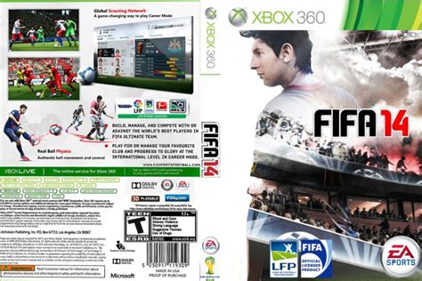 FIFA 14 Xbox 360 Box Art Cover by Marco Araujo