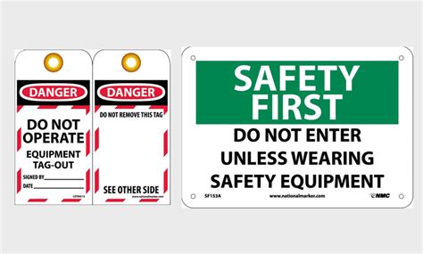 Safety Signs - Lockout Tagout - Labels - Safety Supplies