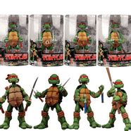 Teenage Mutant Ninja Turtles Ultimates Michelangelo Wave 3 TMNT Figure Nunchucks Super7 ...