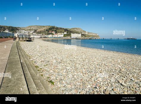 Llandudno Promenade with the Great Orme Stock Photo - Alamy