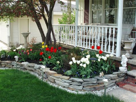 87 Raised Flower Bed Ideas Front Of House : Garden Design