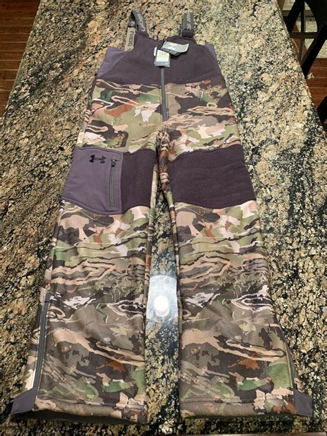 Under Armour Stealth Forest Camo Hunting Bib Pants Nwt Boys Youth Medium 10 12 #Underarmour ...