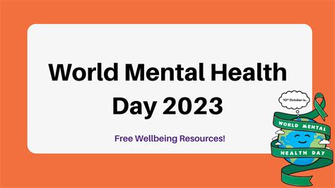 World Mental Health Day 2023 | No5 - Free Counselling Services - Reading