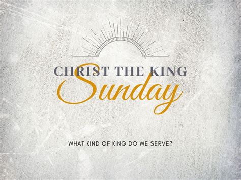 Christ the King Sunday – New Hope Church of the Nazarene