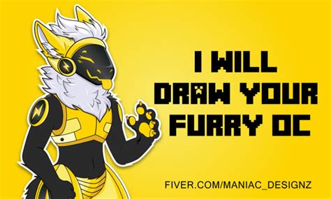 Draw custom protogen oc and furry fursona reference sheet by Maniac_designz | Fiverr