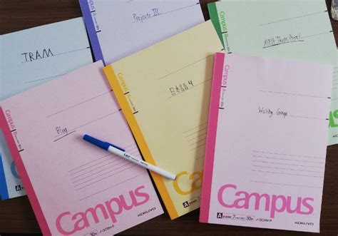 Tools of the Creative Trade: Japanese Campus Notebooks are Awesome ...