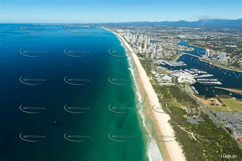 Aerial Photo of Main Beach Gold Coast QLD Aerial Photography