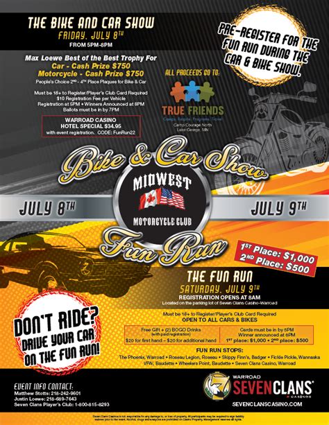 Midwest Motorcycle Club’s Fun Run and Car and Bike Show | Born To Ride Motorcycle Magazine ...