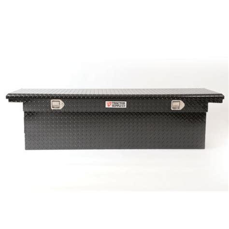 Tractor Supply Co. Full-Size Low-Profile Extra Deep Single Lid Tool Box, Black - Tractor Supply ...