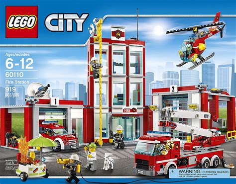 Lego 60110 City Fire Station Construction Toy - ToyWalls