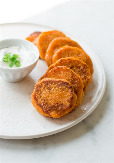 5-ingredients Sweet Potato Fritters - Pretty. Simple. Sweet.