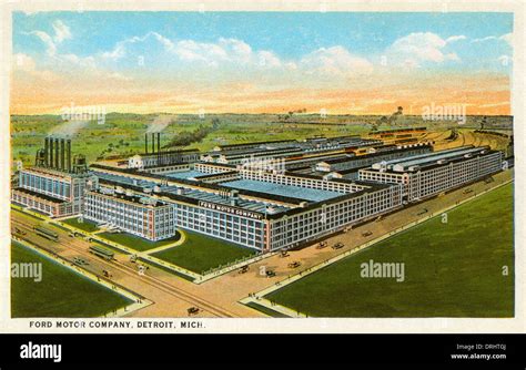 Ford Motor Company Factory - Detroit, Michigan, USA Stock Photo: 66160658 - Alamy