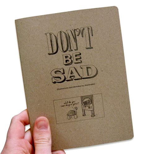 thisisrabbit — 'Don't Be Sad' mini art book