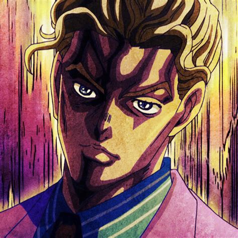 Download Yoshikage Kira Anime Jojo's Bizarre Adventure PFP by Terumi Nishii