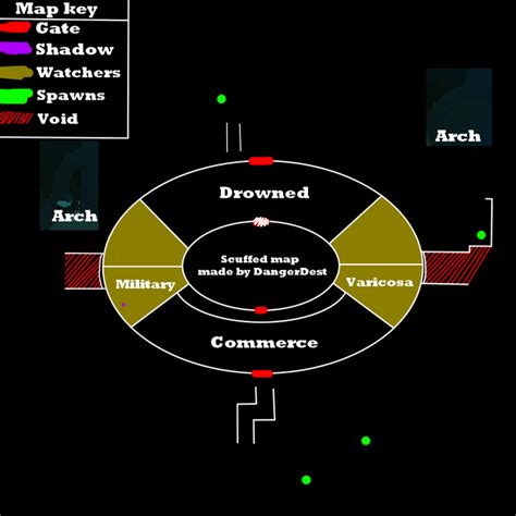 Basic Map of depth : r/deepwoken