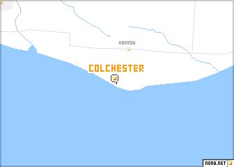 Colchester (Canada) map - nona.net