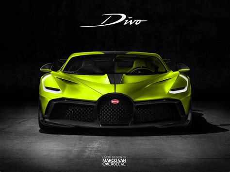 Bugatti Divo livery and spec concepts on Behance