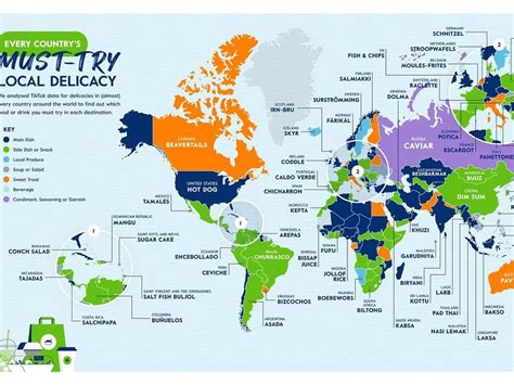 InsureandGo releases new world map of foods | Daily Telegraph