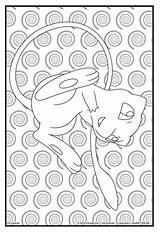 Mew Pokemon Coloring Pages To Print sketch template