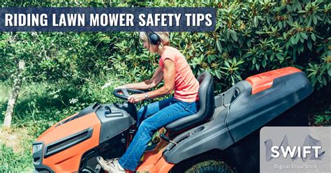 Riding Lawn Mower Safety Tips | Swift Digital Insurance