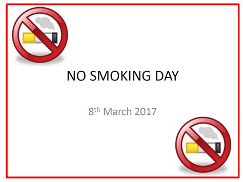 No Smoking Day – 8th March 2017 – Brookview Dental Care