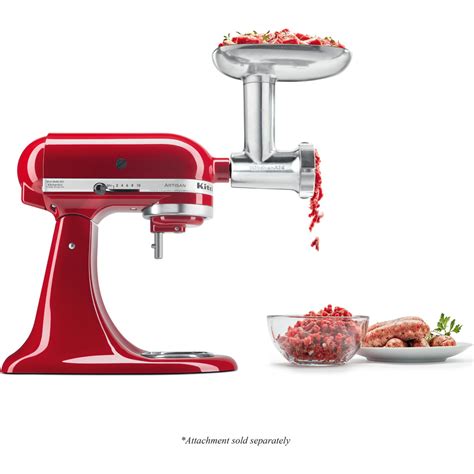 MEAT GRINDER AND SAUSAGE STUFFER 5KSMMGA | KitchenAid UK