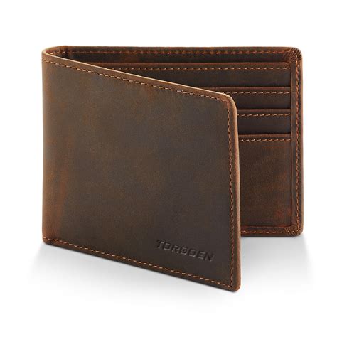 Vintage Brown Leather Wallet – Torgoen