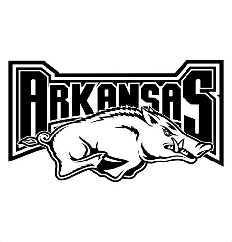 Arkansas Razorback Football Clip Art