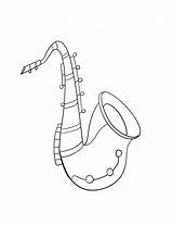 Coloring Garfield Saxophone Saxofone Musik Tocando Dibujos Ausmalbild  sketch template