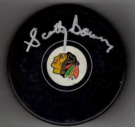 Autographed SCOTTY BOWMAN Chicago Blackhawks Hockey Puck - Main Line ...