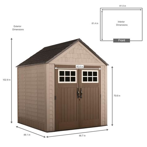 Rubbermaid Shed Replacement Parts - Little Home