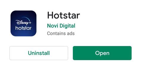 Disney+ Hotstar - Hotstar Mobile Application Has Been Rebranded