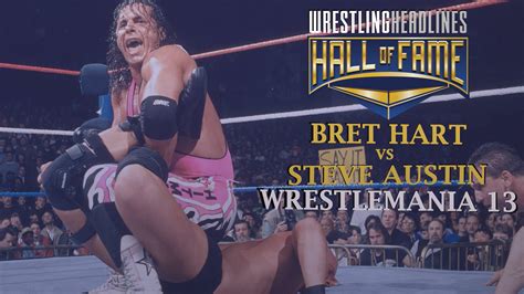 Steve Austin vs. Bret Hart at Wrestlemania 13 - Wrestling Headlines