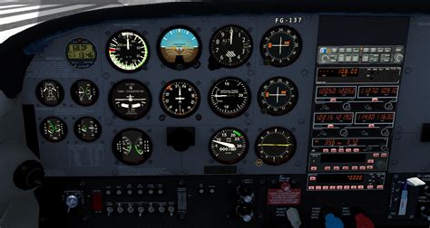 Cessna 152 Instrument Panel Lights