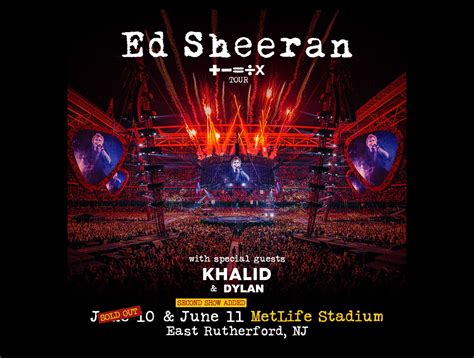 Ed Sheeran “+ - = ÷ x Tour”