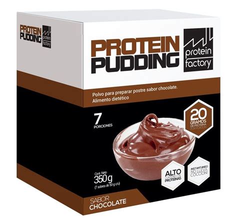 Protein Factory Protein Pudding x 7 Porciones - ALIMENTOS FUNCIONALES