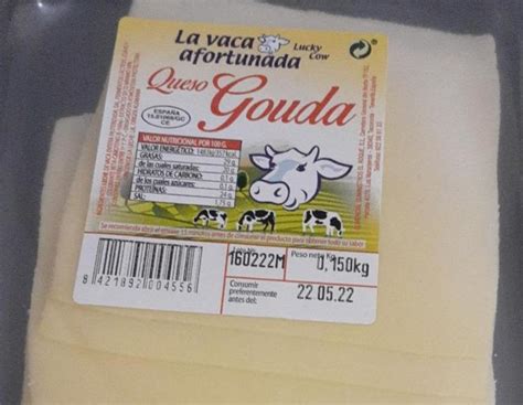 queso gouda La Vaca afortunada - kalorie, kJ a nutriční hodnoty ...